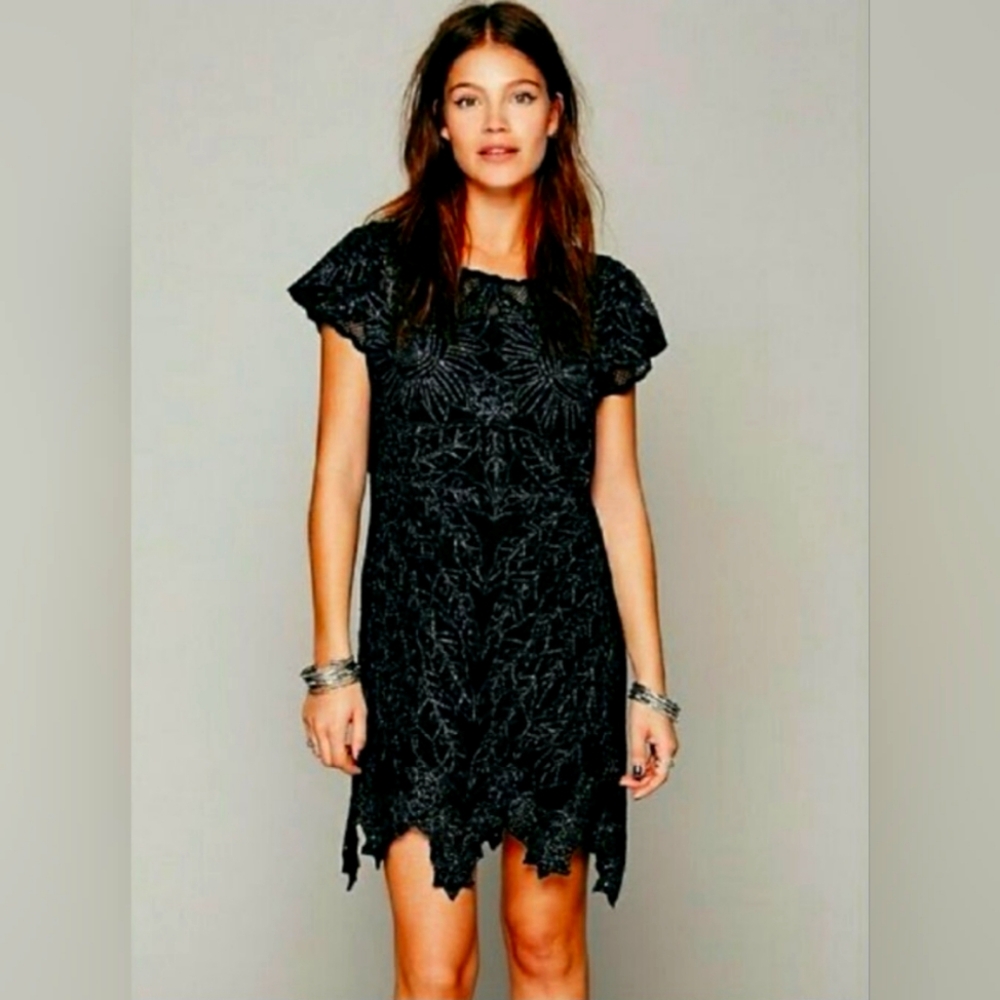 Free People Jen's Pirate Booty  Mini Dress Sz XS